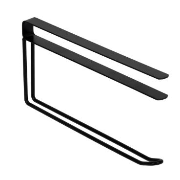 Держатель на полку д/бумажн полотенец подвесной,металл 20,5*10,5 чёрн Marmiton 17609